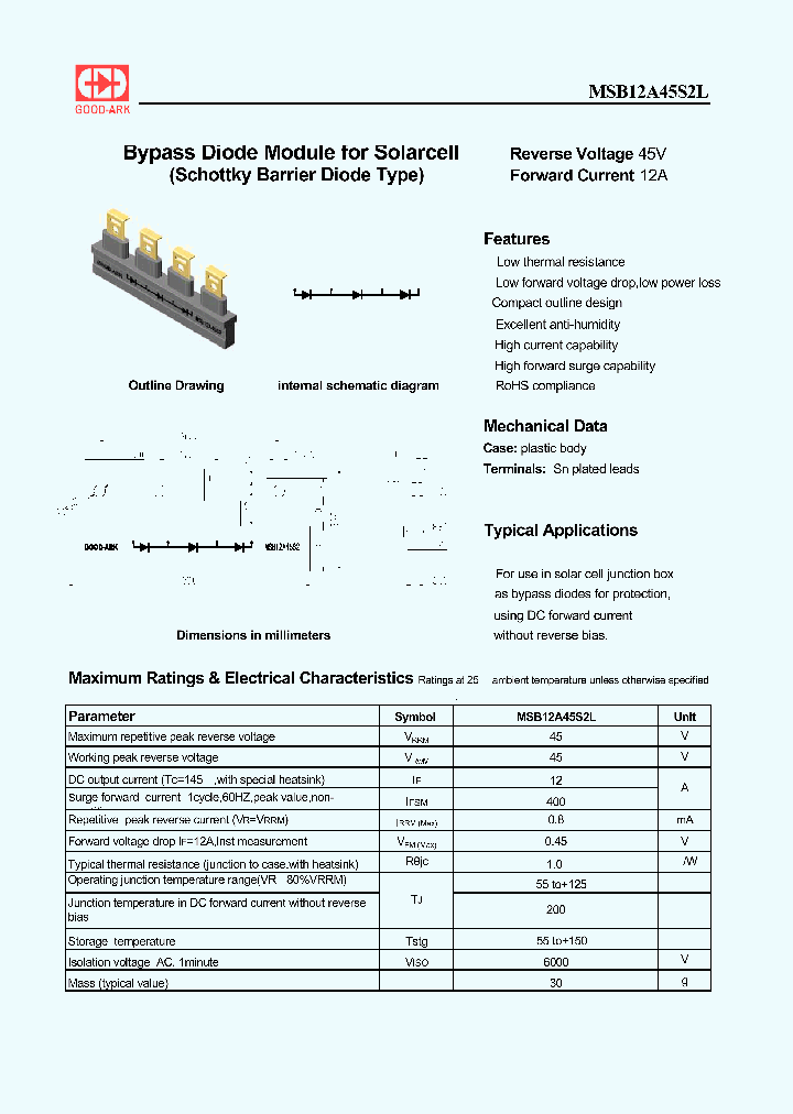 MSB12A45S2L_8257805.PDF Datasheet