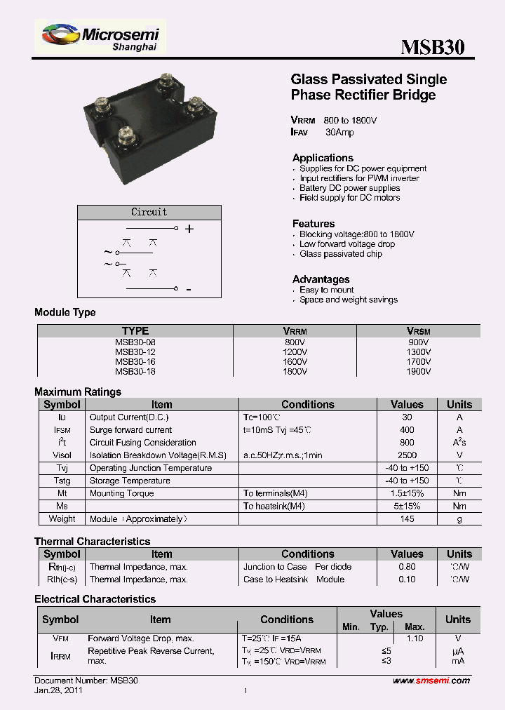 MSB30-12_8278154.PDF Datasheet