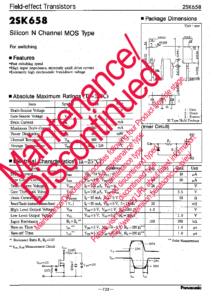 2SK0658_8280668.PDF Datasheet