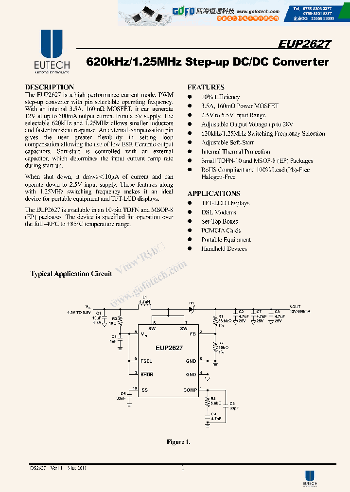 EUP2627JIR1_7879557.PDF Datasheet