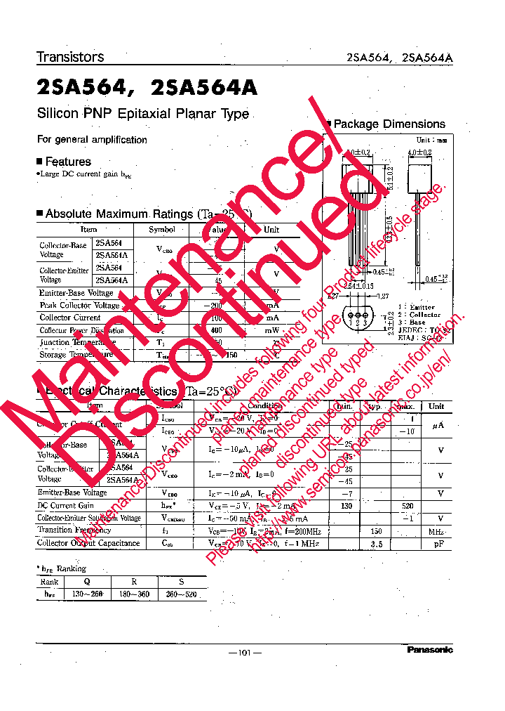 2SA0564_8281078.PDF Datasheet