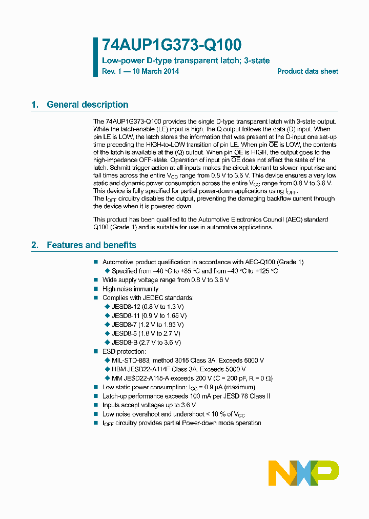 74AUP1G373GW-Q100_8281199.PDF Datasheet