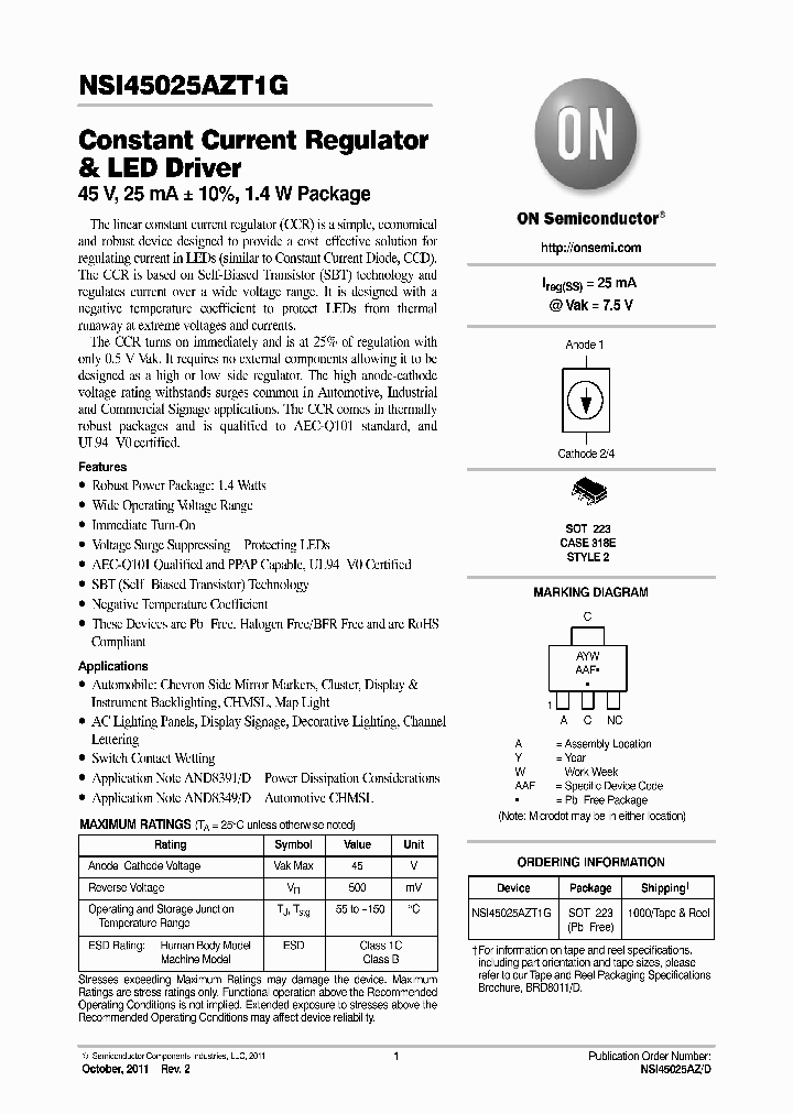 NSI45025AZ_8281483.PDF Datasheet