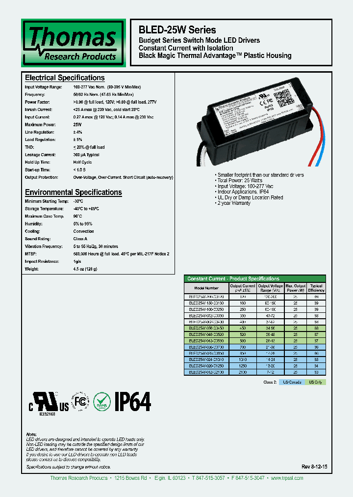 BLED20W-015-C1330_8281551.PDF Datasheet