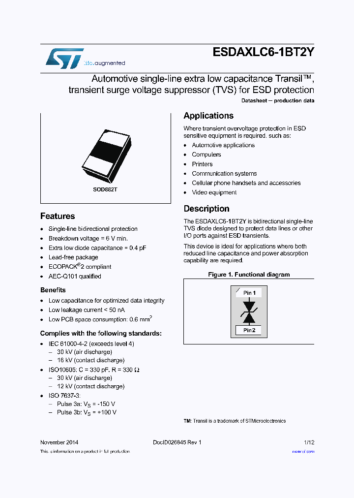 ESDAXLC6-1BT2Y_8281699.PDF Datasheet