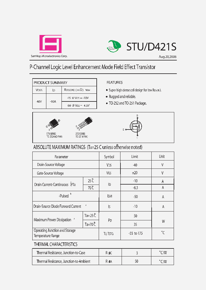 STUD421S_8281939.PDF Datasheet
