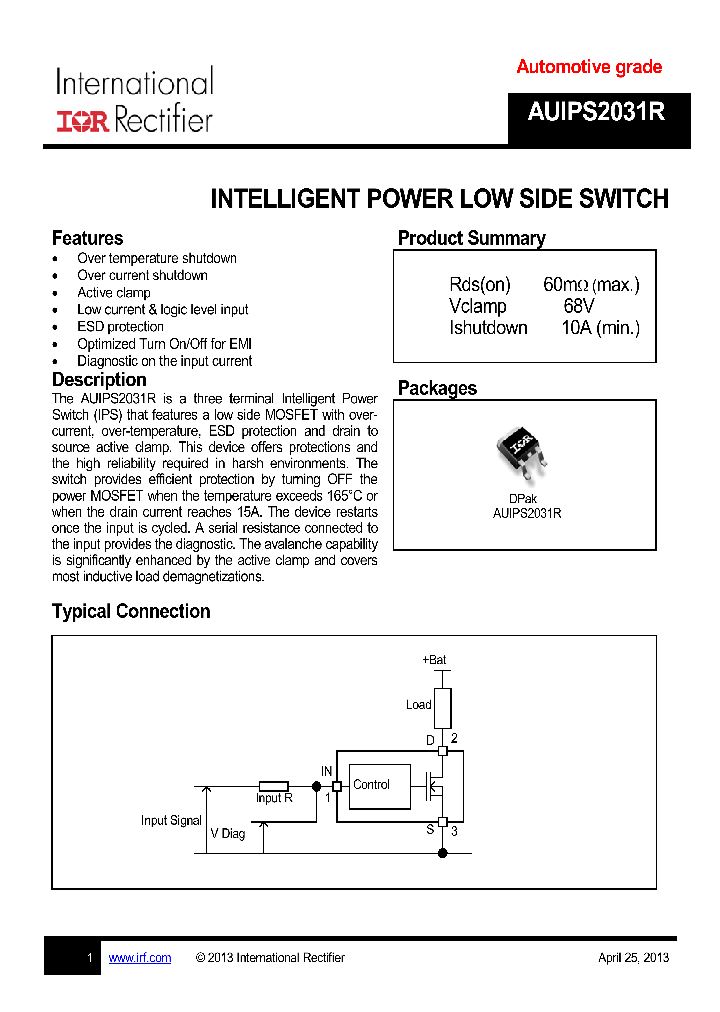 AUIPS2031R_7881538.PDF Datasheet