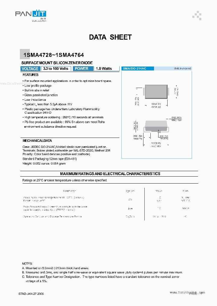 1SMA4737_7881452.PDF Datasheet