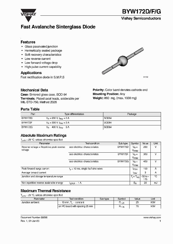 BYW172F_8283903.PDF Datasheet