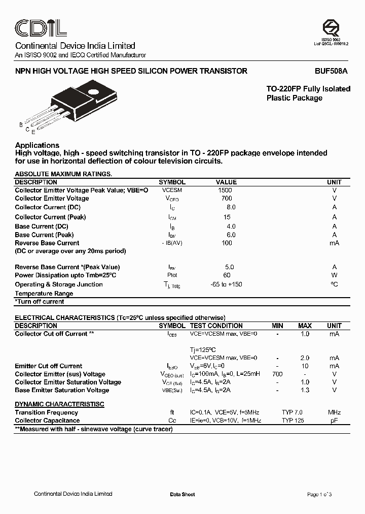 BUF508A_8284016.PDF Datasheet