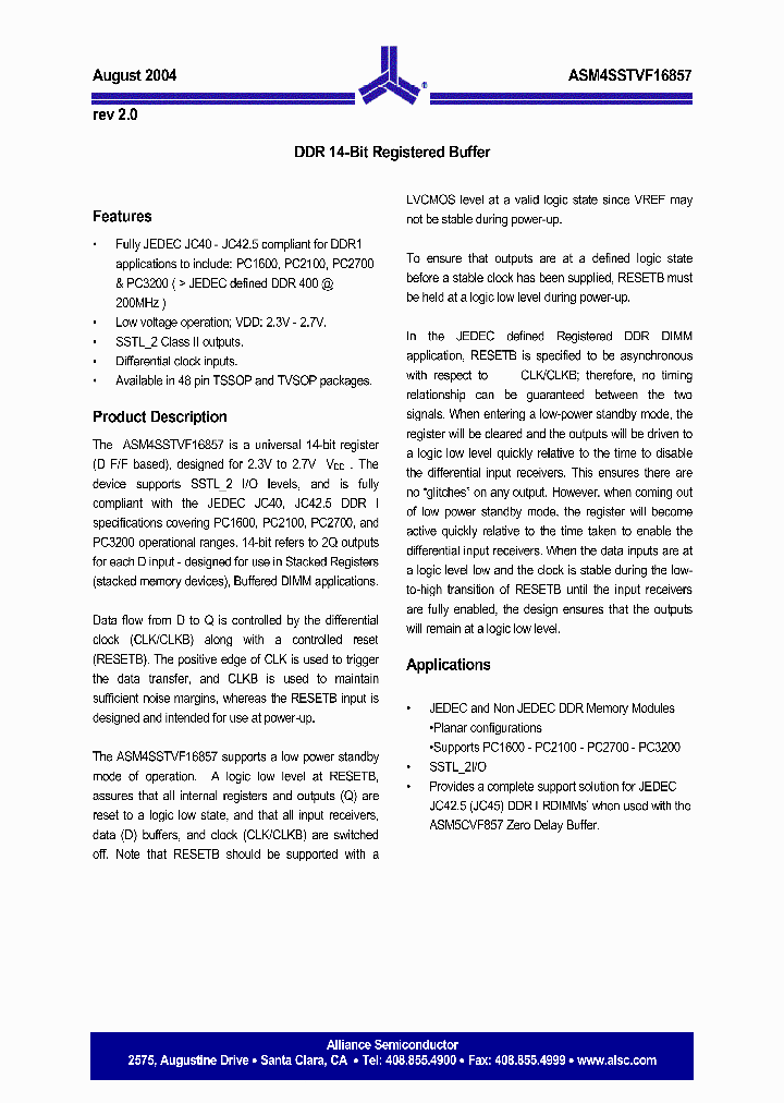 ASM4SSTVF16857-48TR_8284078.PDF Datasheet