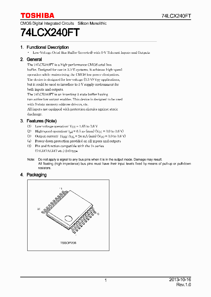74LCX240FT_8284176.PDF Datasheet