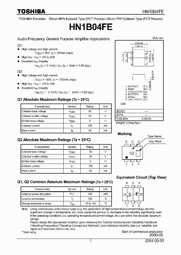 HN1B04FE_8284240.PDF Datasheet