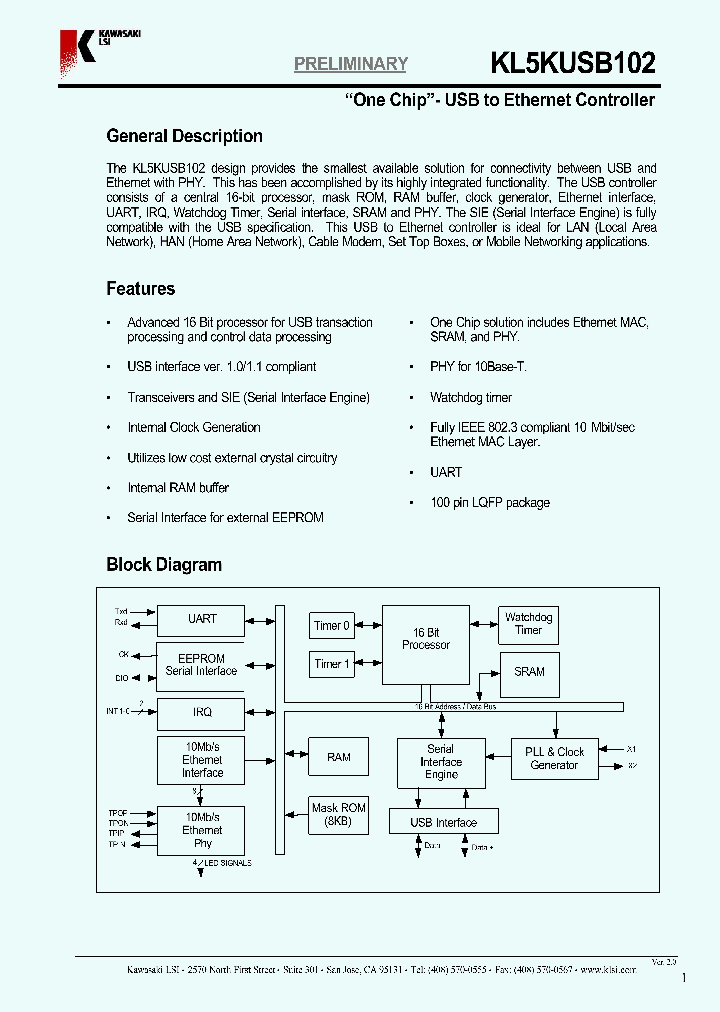 KL5KUSB102_8284348.PDF Datasheet