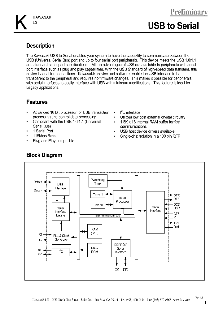 KL5KUSB105_8284349.PDF Datasheet