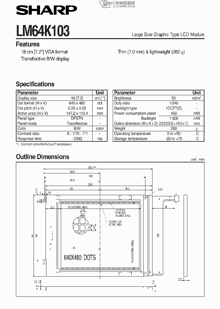 LM64K103_7887207.PDF Datasheet