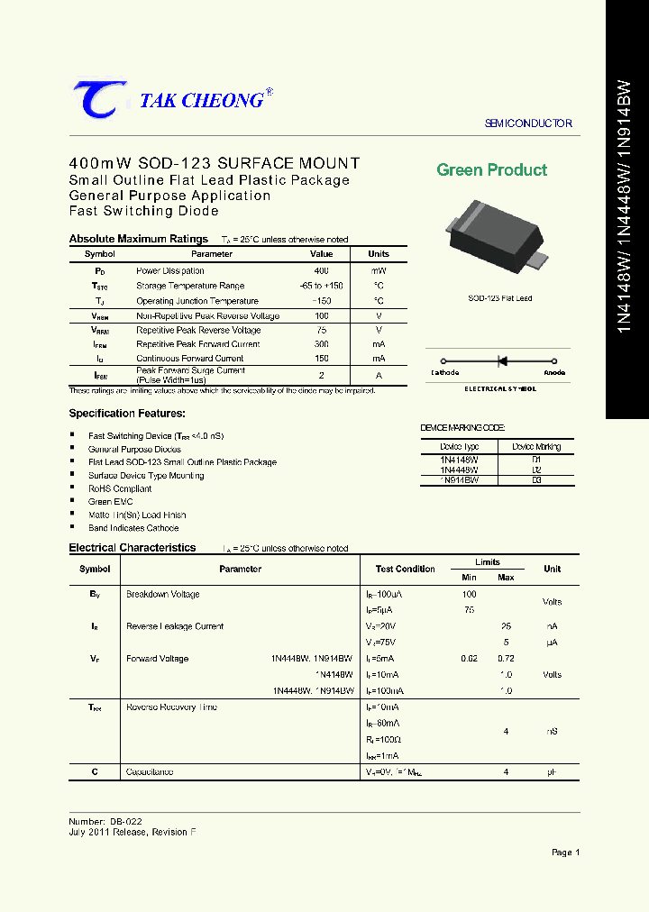1N4148W_8284575.PDF Datasheet
