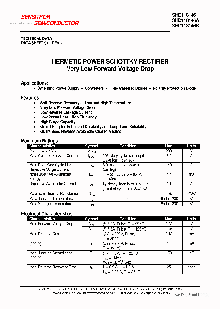 SHD118146_7886914.PDF Datasheet
