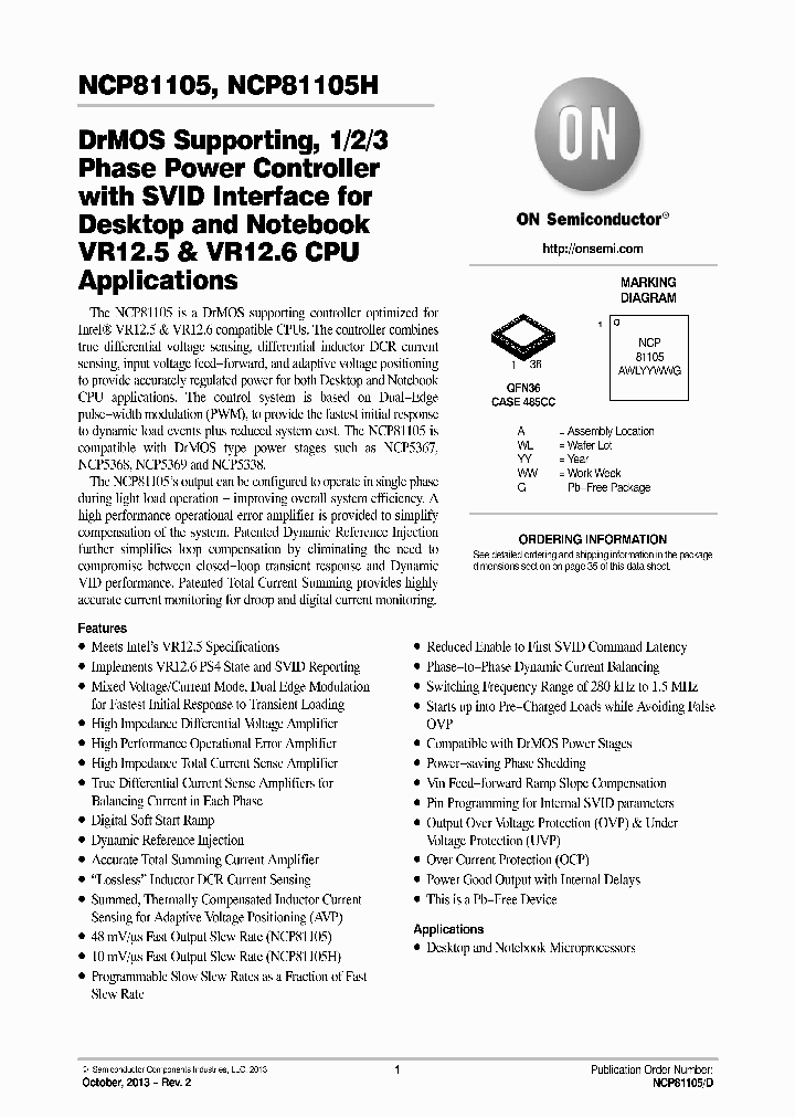 NCP81105HMNTXG_8284650.PDF Datasheet