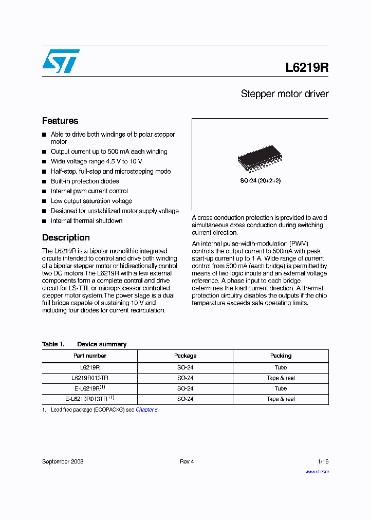 E-L6219R013TR_8284797.PDF Datasheet