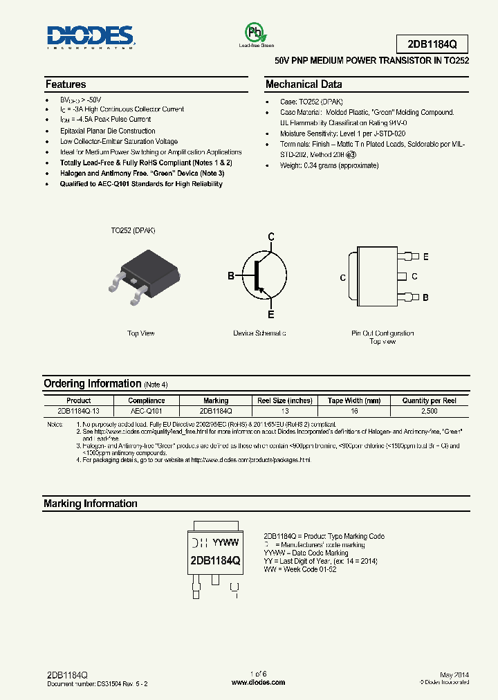 2DB1184Q_8285203.PDF Datasheet