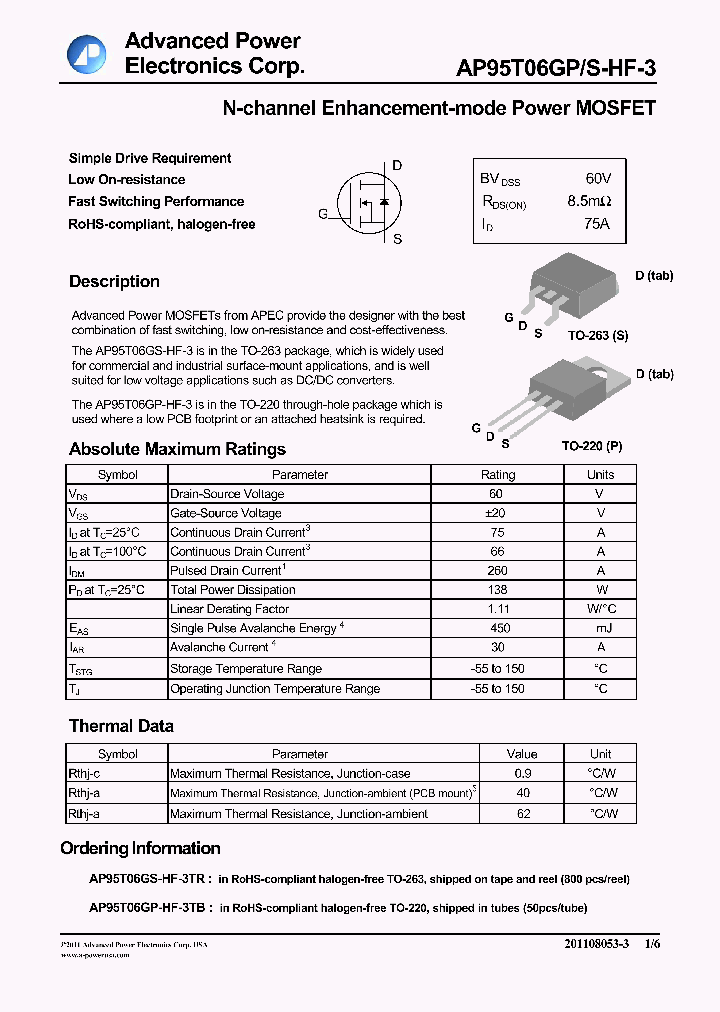 AP95T06GS-HF-3_7889232.PDF Datasheet