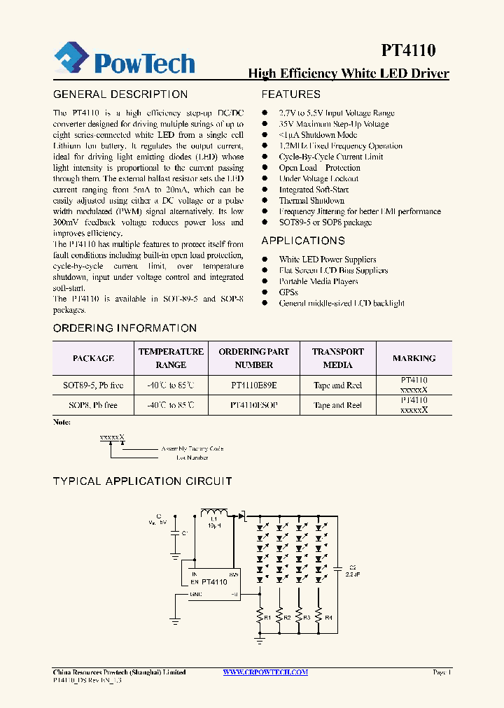 PT4110ESOP_7890632.PDF Datasheet