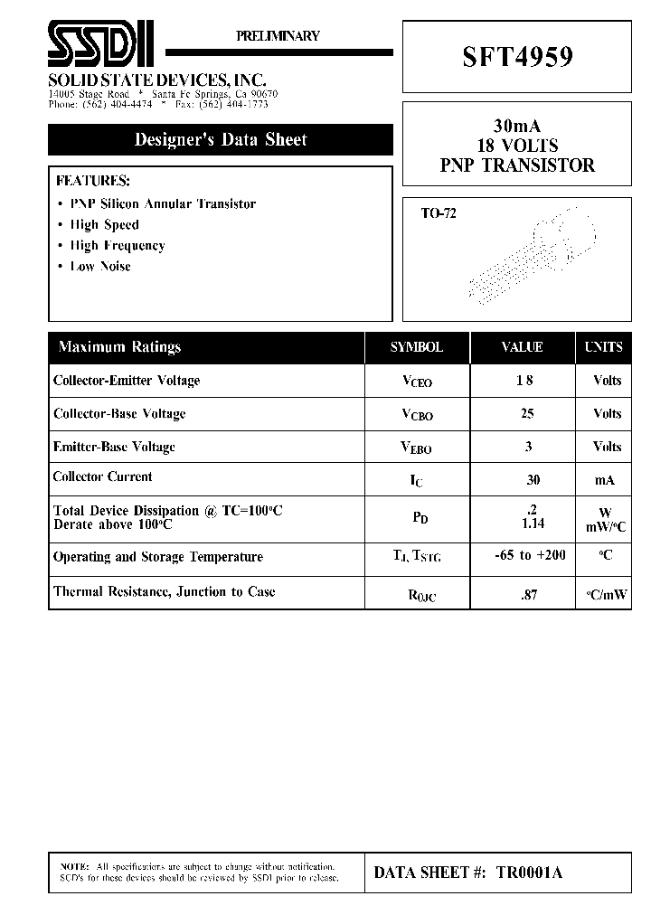 SFT4959_8285909.PDF Datasheet