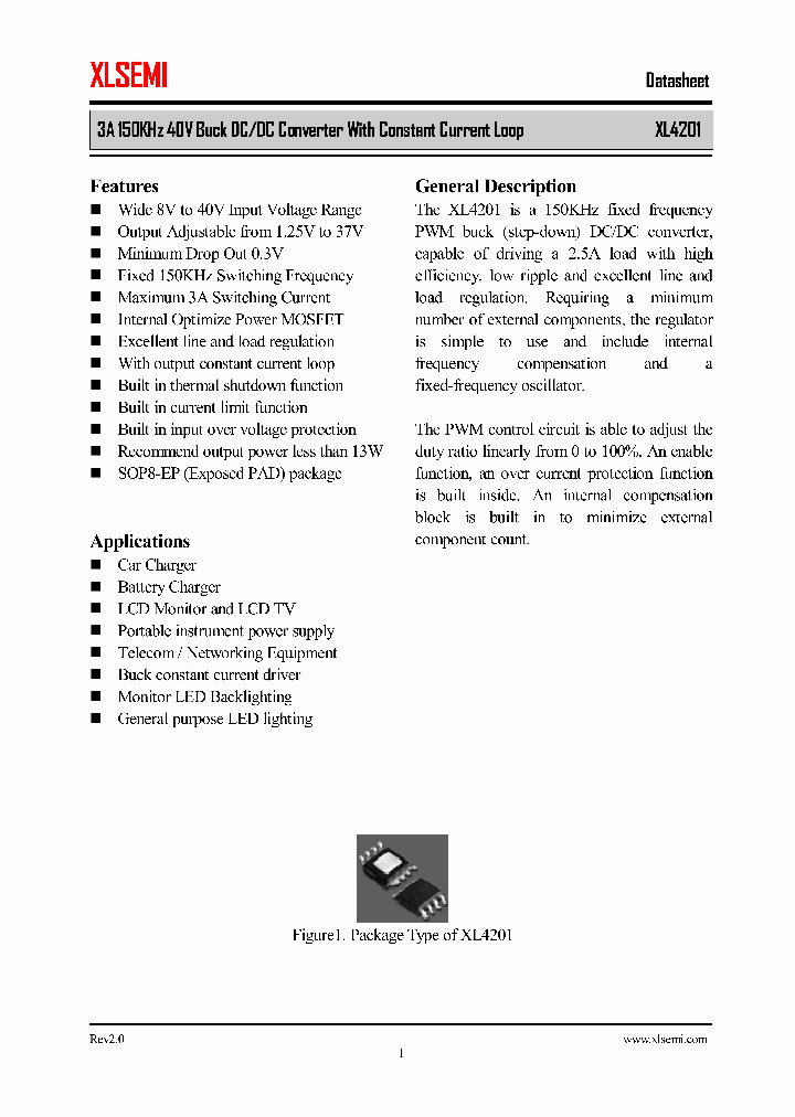 XL4201E1_8286357.PDF Datasheet