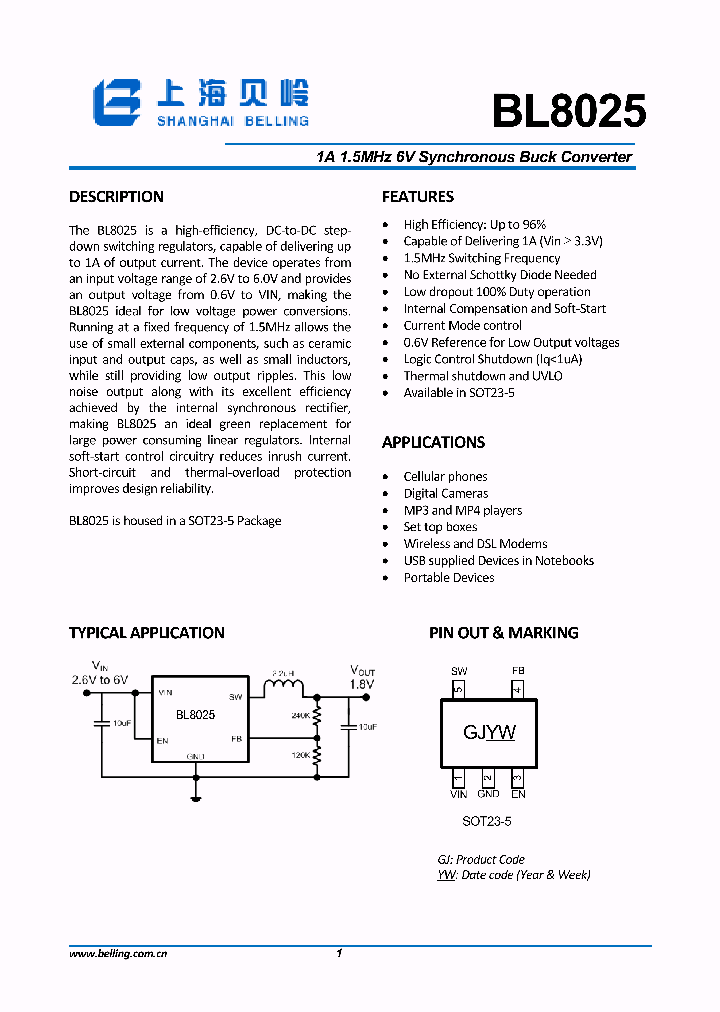 BL8025_8287300.PDF Datasheet