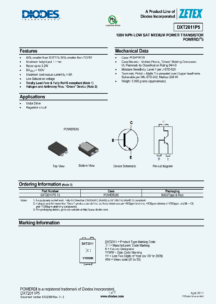 DXT2011P5_8287326.PDF Datasheet