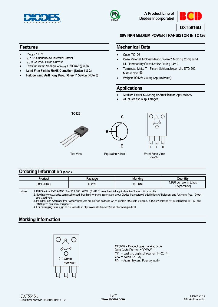 DXT5616U-15_8287307.PDF Datasheet