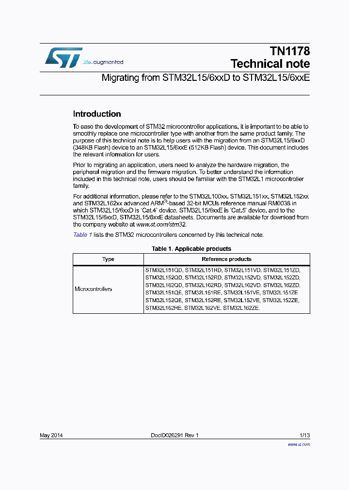 TN1178_8287516.PDF Datasheet