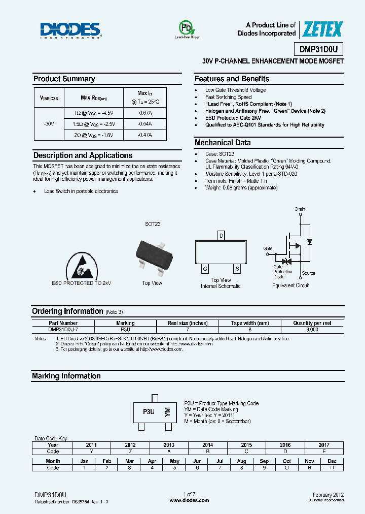 DMP31D0U-7_8287474.PDF Datasheet