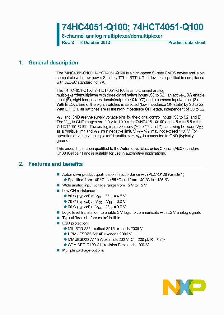 74HC4051PW-Q100_8287653.PDF Datasheet