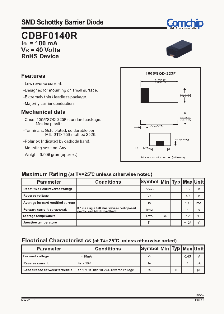 CDBF0140R_8288161.PDF Datasheet
