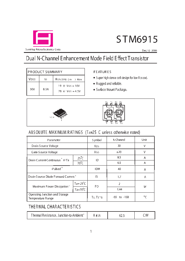 STM6915_7906101.PDF Datasheet