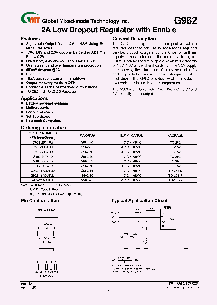 G962_8288215.PDF Datasheet