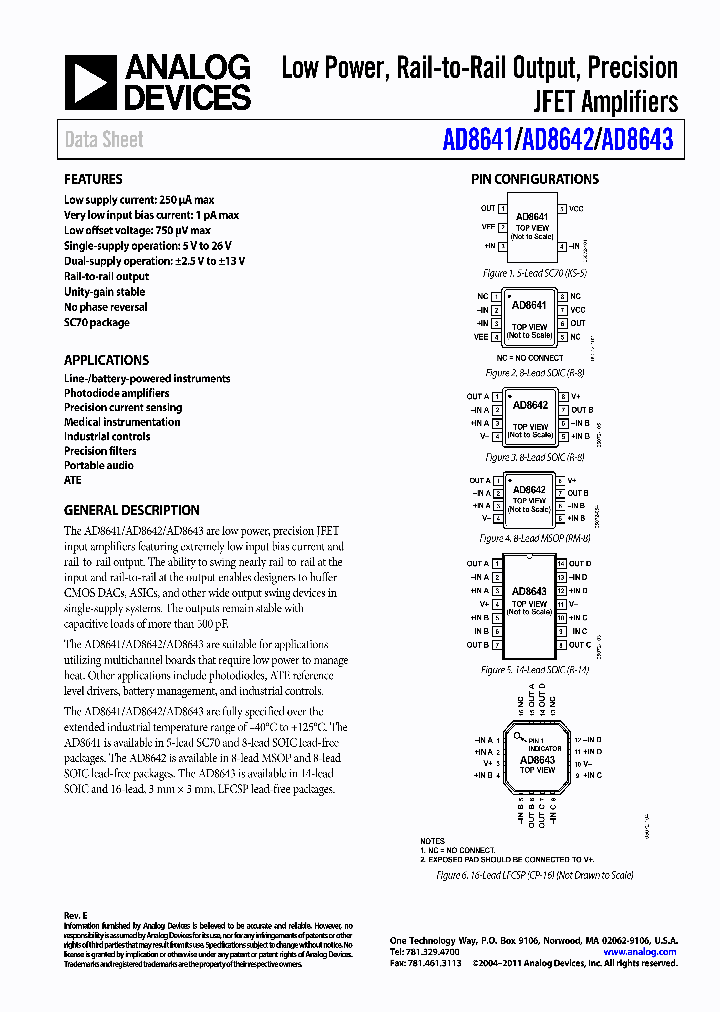 AD8641AKSZ-REEL_8288292.PDF Datasheet