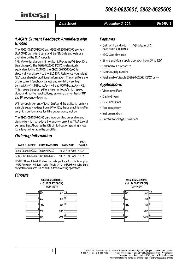5962-0625601_8288552.PDF Datasheet