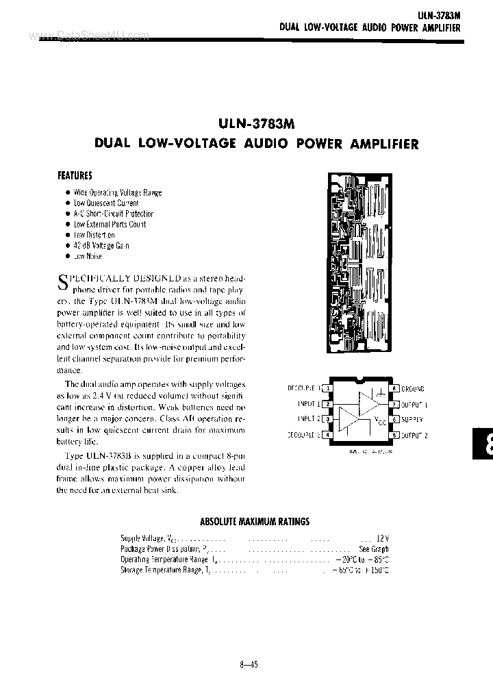 ULN3783M_7909912.PDF Datasheet