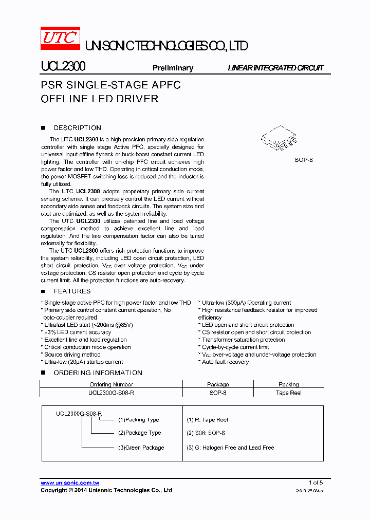 UCL2300_8289115.PDF Datasheet
