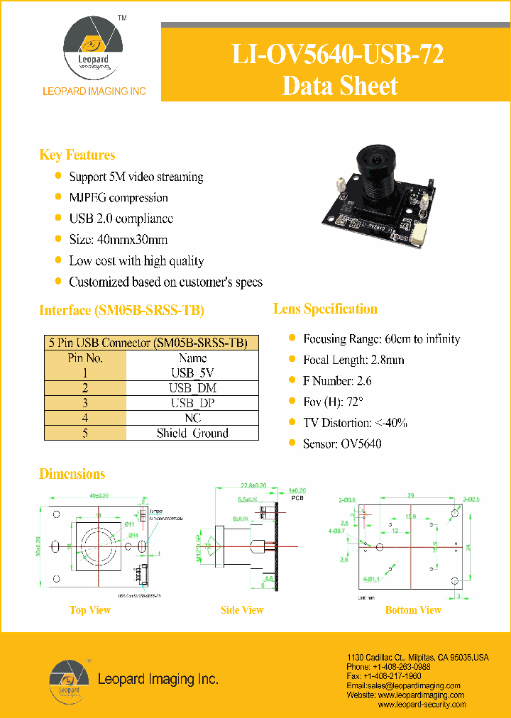LI-OV5640-USB-72_7912712.PDF Datasheet