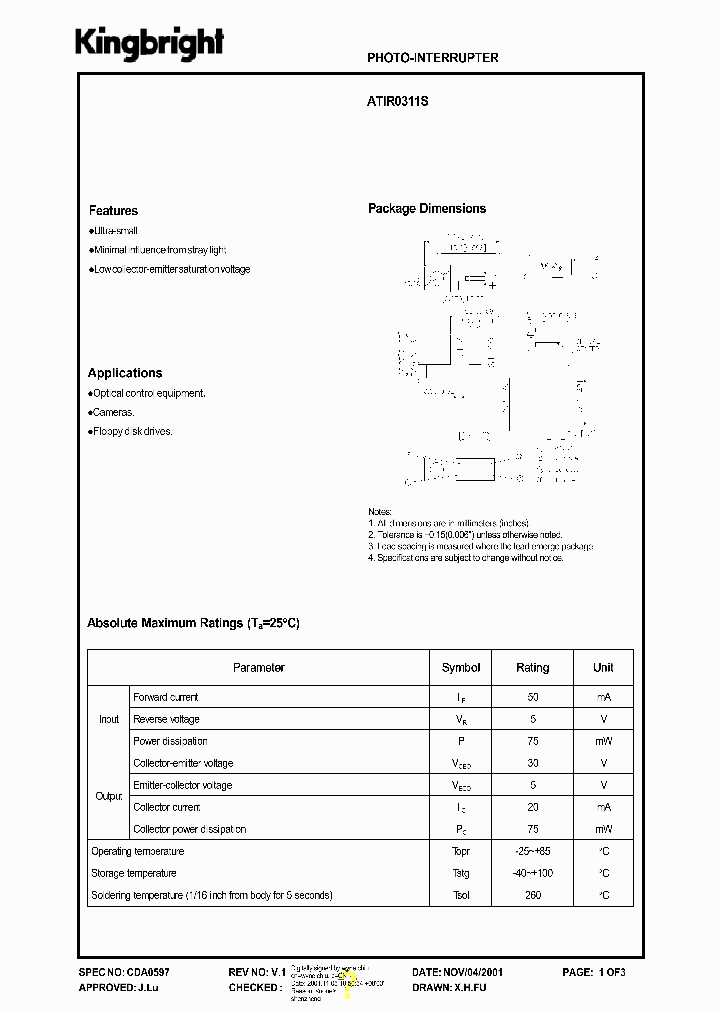 ATIR0311S_8289350.PDF Datasheet