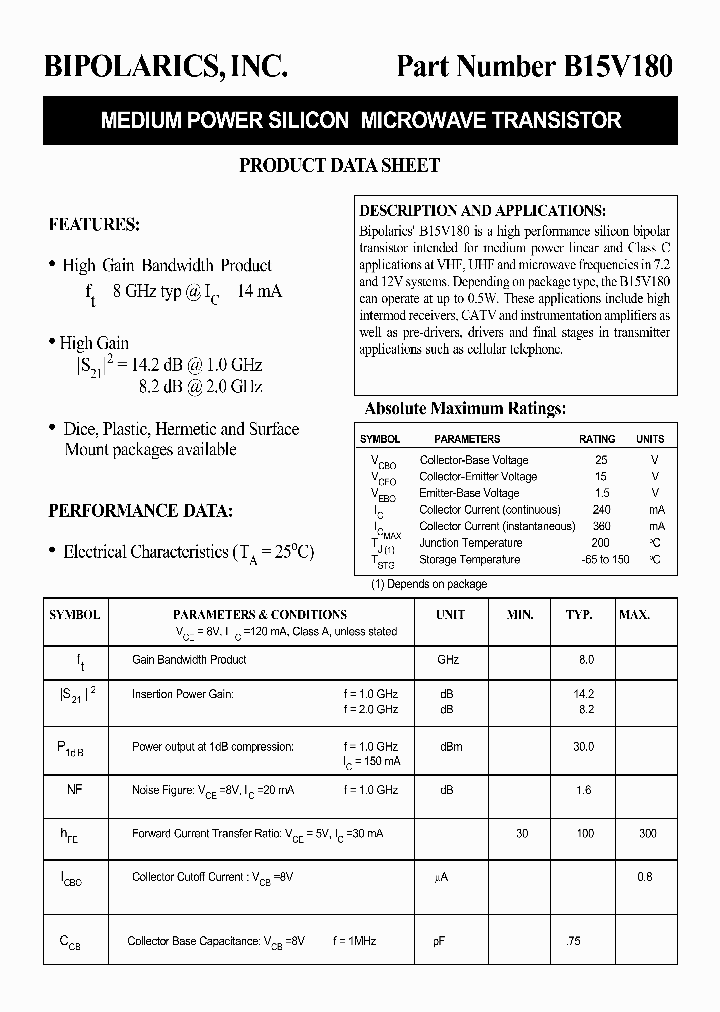 B15V180_8289540.PDF Datasheet