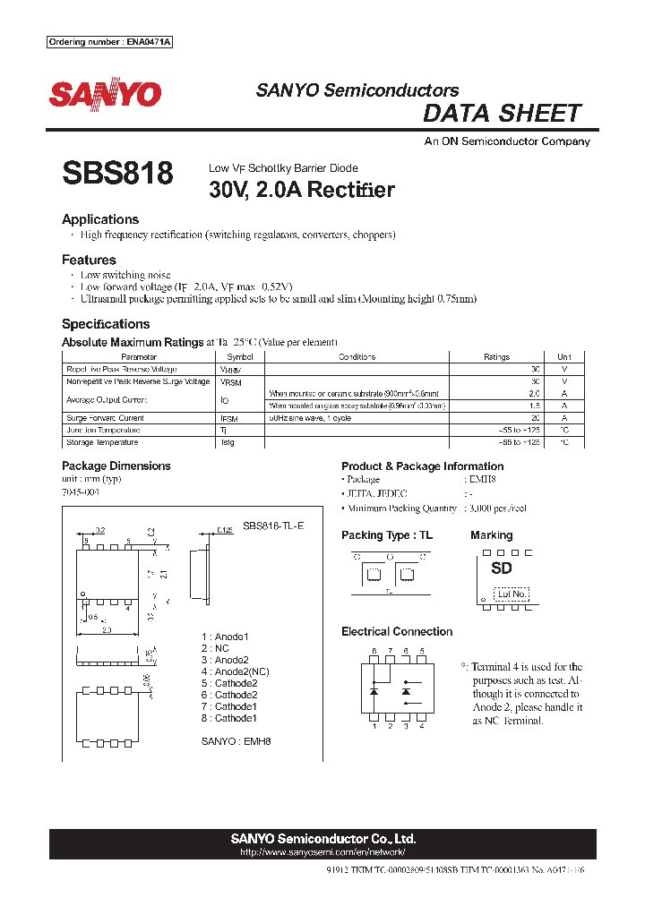ENA0471_8289707.PDF Datasheet