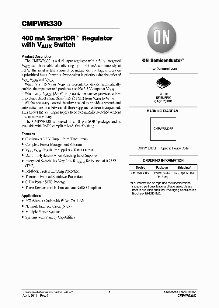 CMPWR330_8289808.PDF Datasheet