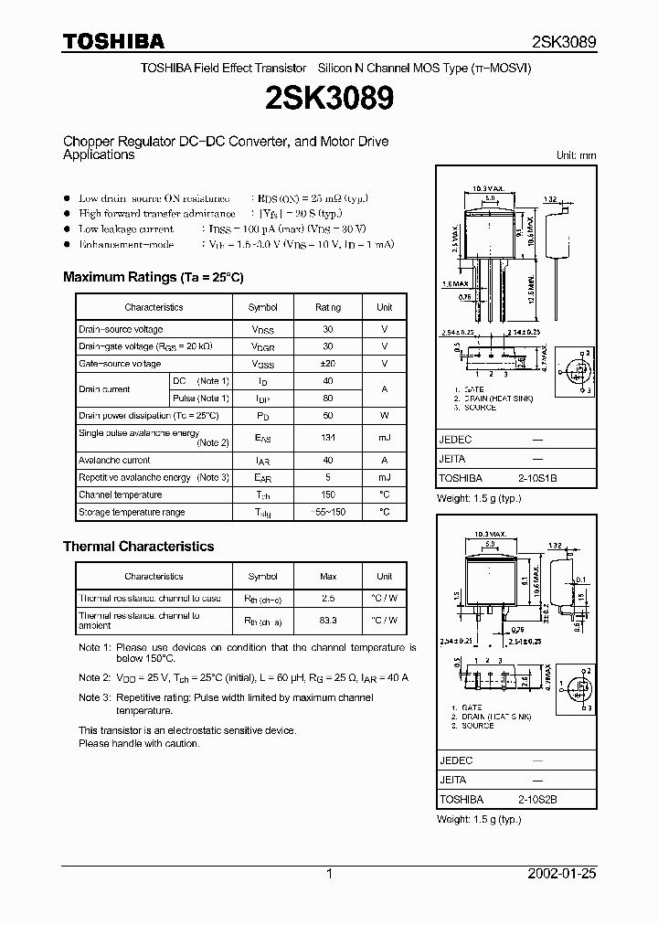 2SK3089_8290397.PDF Datasheet
