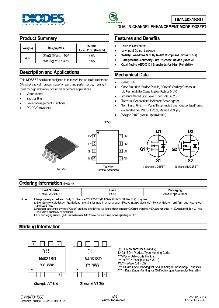 DMN4031SSD_8291112.PDF Datasheet