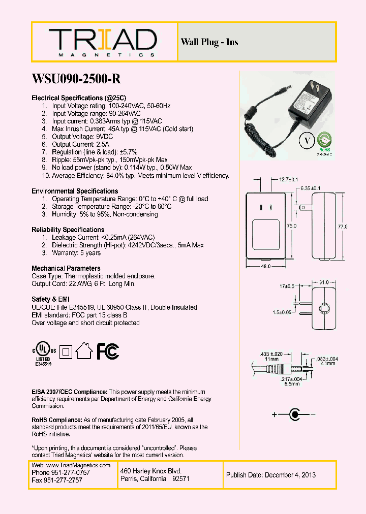 WSU090-2500-R_8291352.PDF Datasheet